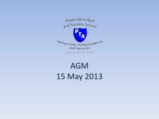 AGM 15 May 2013