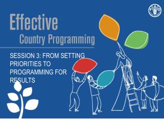 Session 3: From setting priorities to Programming for results