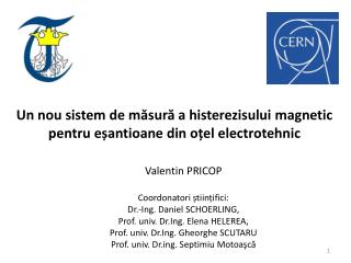 Un nou sistem de măsură a histerezisului magnetic pentru eșantioane din oțel electrotehnic