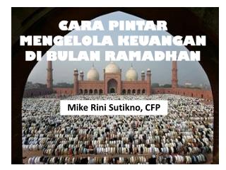 CARA PINTAR MENGELOLA KEUANGAN DI BULAN RAMADHAN