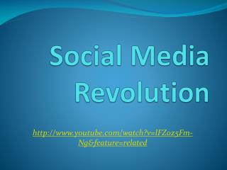 Social Media Revolution