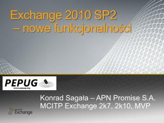 Exchange 2010 SP2 – nowe funkcjonalności
