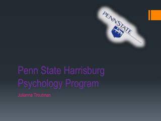 Penn State Harrisburg Psychology Program