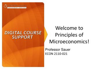 Welcome to Principles of Microeconomics!