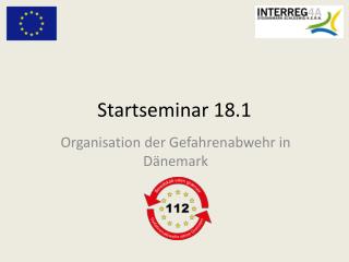 Startseminar 18.1