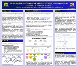 An Ontology-based Framework for Radiation Oncology Patient Management