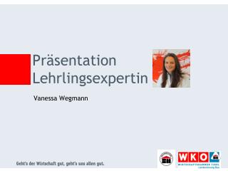 Präsentation Lehrlingsexpertin