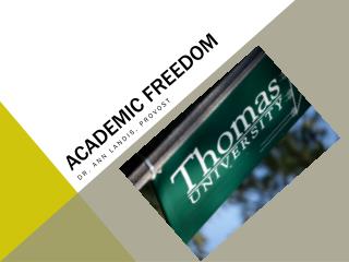 Academic freedom