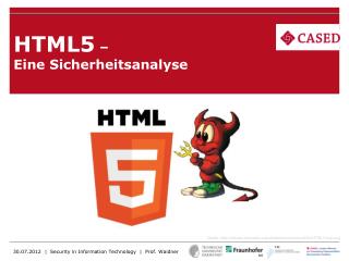 HTML5 – Eine Sicherheitsanalyse