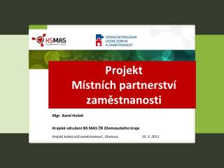 Projekt Místních partnerství zaměstnanosti