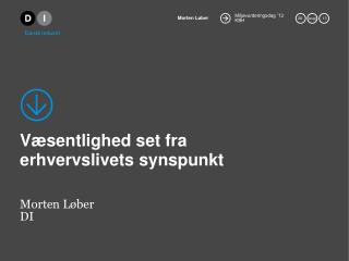 Væsentlighed set fra erhvervslivets synspunkt