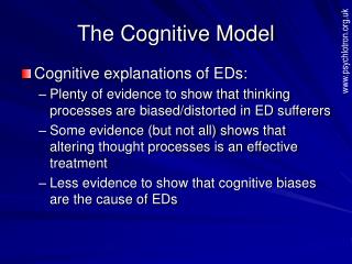 The Cognitive Model