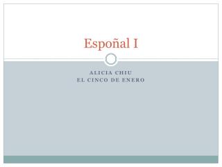 Espoñal I