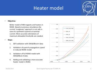 Heater model