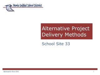Alternative Project Delivery Methods