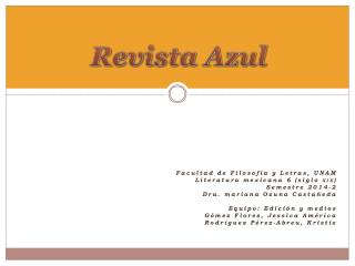 Revista Azul