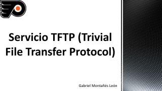 Servicio TFTP (Trivial File Transfer Protocol)
