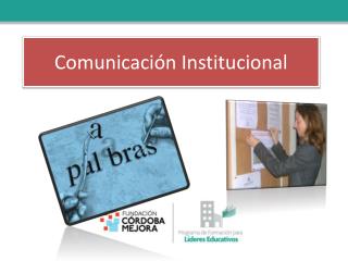 Comunicación Institucional