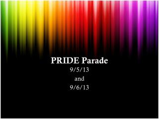 PRIDE Parade