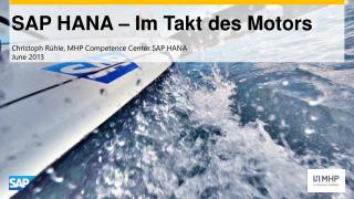 SAP HANA – Im Takt des Motors