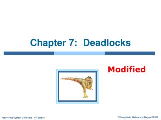 Chapter 7: Deadlocks