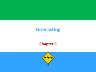 Forecasting