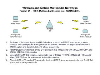 Wireless and Mobile Multimedia Networks Project #1 – NS-2: Multimedia Streams over WiMAX (20%)