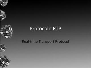 Protocolo RTP