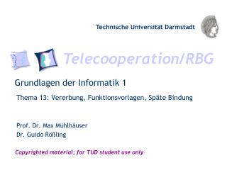 Grundlagen der Informatik 1