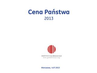 Cena Państwa 2013