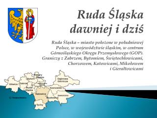 Ruda Śląska dawniej i dziś