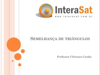 Semelhança de triângulos