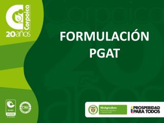 FORMULACIÓN PGAT