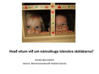 Hvað vitum við um námsáhuga íslenskra skólabarna?