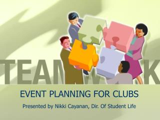 EVENT PLANNING FOR CLUBS