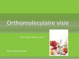 Orthomoleculaire visie