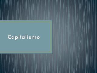 Capitalismo