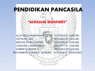 PENDIDIKAN PANCASILA