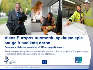 Visos Europos nuomonių apklausa apie saugą ir sveikatą darbe