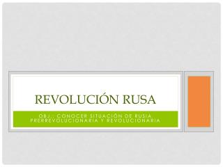 Revolución Rusa
