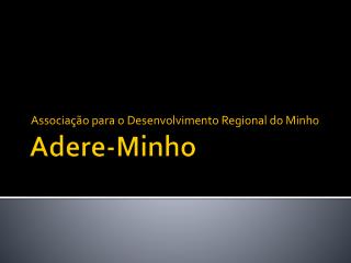 Adere-Minho