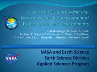 A Decision Support System for Ecosystem-Based Management of Tropical Coral Reef Environments