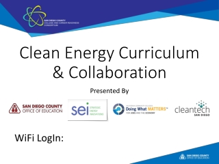 Clean Energy Curriculum & Collaboration