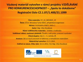 Zvířátko z květináče