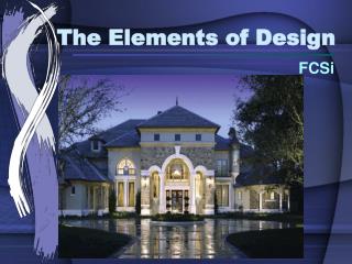 The Elements of Design