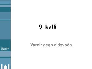 9. kafli
