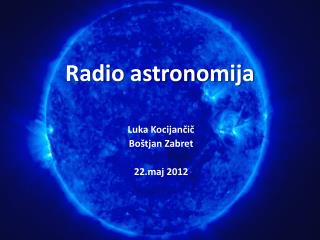 Radio astronomija