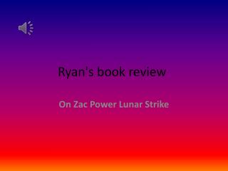 Ryan's book review