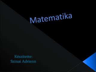 Matematika
