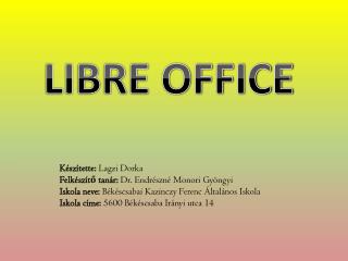 LIBRE OFFICE